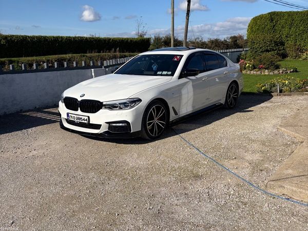 BMW 5-Series Saloon, Diesel, 2017, White