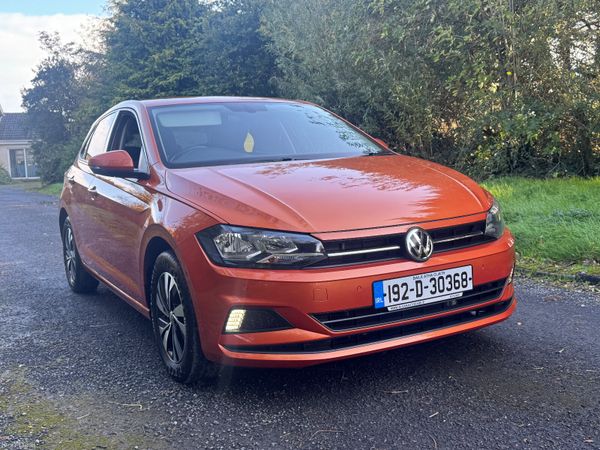 Volkswagen Polo Hatchback, Petrol, 2019, Orange