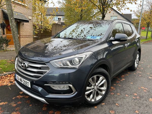 Hyundai Santa Fe SUV, Diesel, 2016, Blue