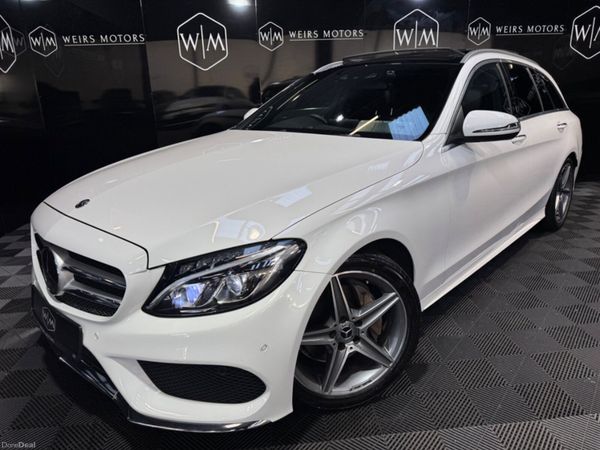 Mercedes-Benz C-Class Estate, Diesel, 2018, White