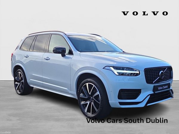 Volvo XC90 SUV, Petrol Plug-in Hybrid, 2022, White