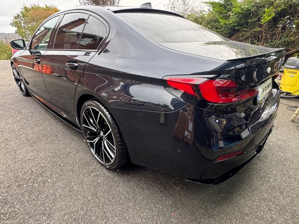 BMW 5-Series Saloon, Diesel, 2022, Black