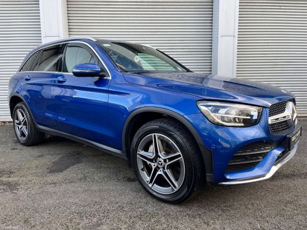 Mercedes-Benz GLC SUV, Petrol Plug-in Hybrid, 2022, Blue