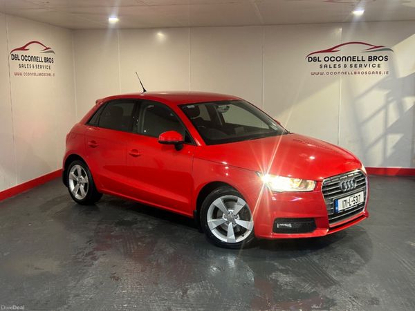Audi A1 Hatchback, Diesel, 2017, Red