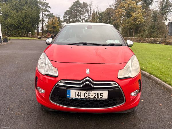 Citroen DS 3 Hatchback, Diesel, 2014, Red