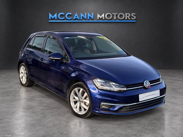 Volkswagen Golf Hatchback, Petrol, 2018, Blue