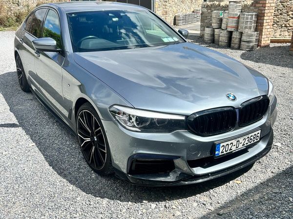 BMW 5-Series Saloon, Diesel, 2020, Blue