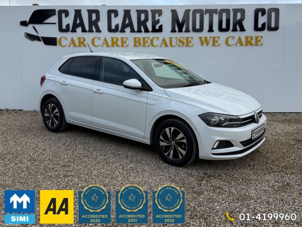 Volkswagen Polo Hatchback, Petrol, 2018, White