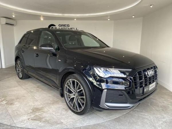 Audi Q7 SUV, Diesel Hybrid, 2020, Black