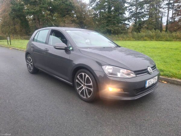 Volkswagen Golf Hatchback, Diesel, 2016, Grey