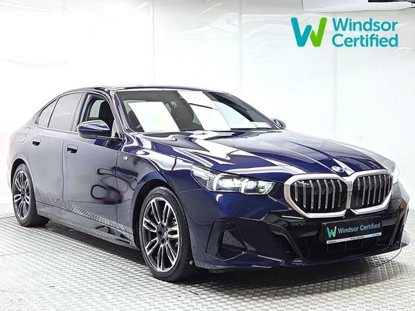 BMW 5-Series Saloon, Petrol Plug-in Hybrid, 2025, Blue