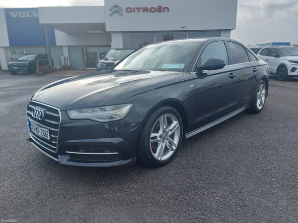 Audi A6 Saloon, Diesel, 2017, Blue