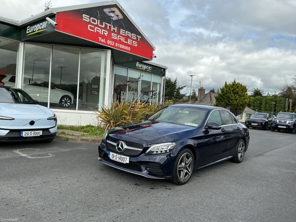 Mercedes-Benz C-Class Saloon, Diesel, 2019, Blue