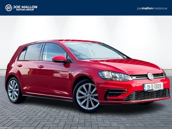 Volkswagen Golf Estate, Petrol, 2019, Red