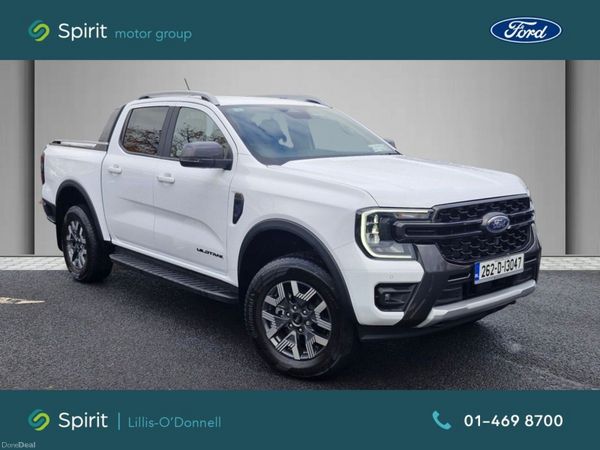 Ford Ranger MPV, Petrol Plug-in Hybrid, 2026, White