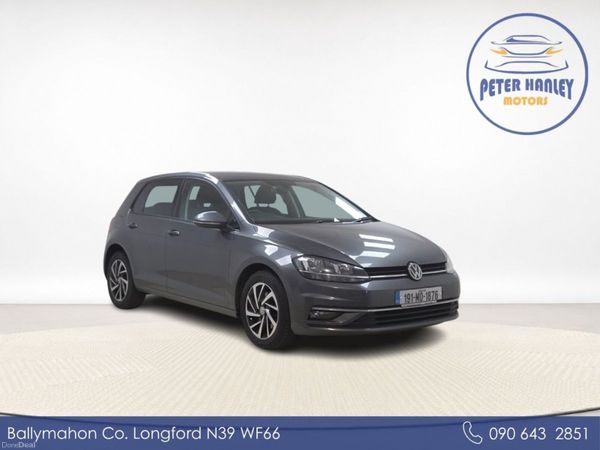 Volkswagen Golf Hatchback, Diesel, 2019, Grey