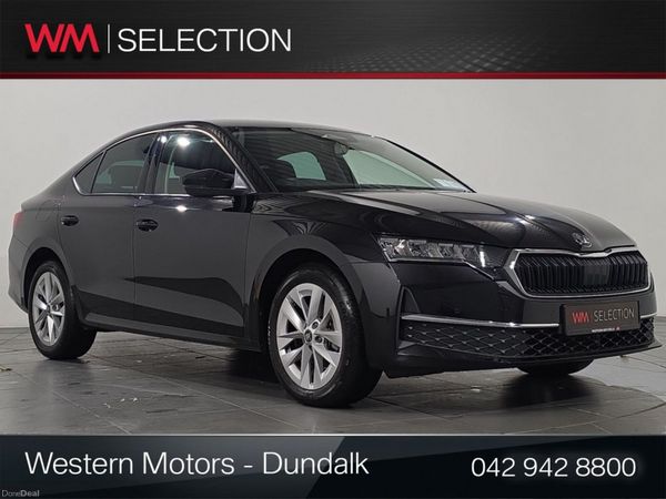 Skoda Octavia Saloon, Petrol, 2026, Black