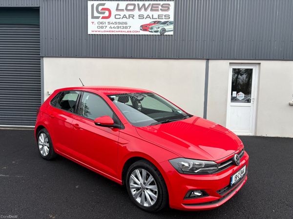 Volkswagen Polo Hatchback, Petrol, 2019, Red