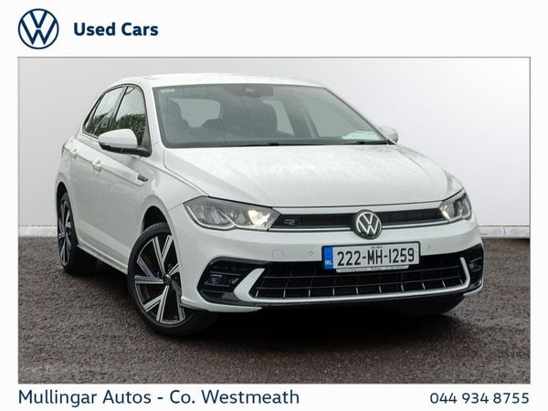 Volkswagen Polo Hatchback, Petrol, 2022, White