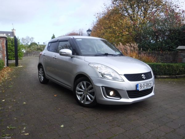 Suzuki Swift Hatchback, Petrol, 2015, Silver