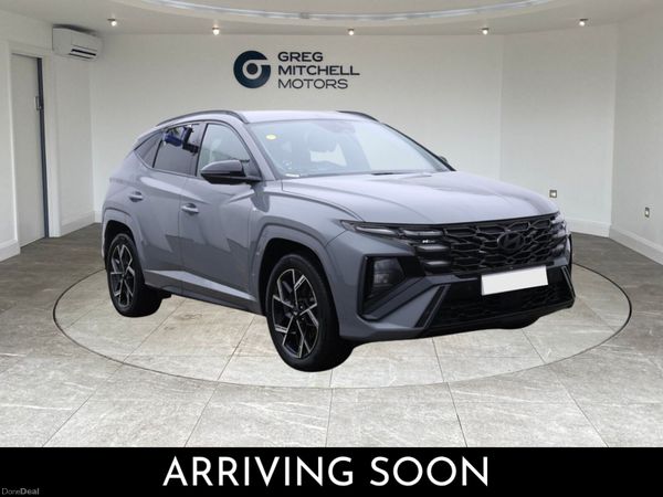 Hyundai Tucson SUV, Petrol Hybrid, 2025, Grey
