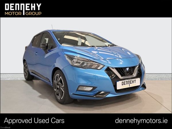 Nissan Micra Hatchback, Petrol, 2022, Blue