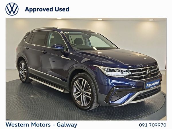 Volkswagen Tiguan Allspace SUV, Diesel, 2024, Blue