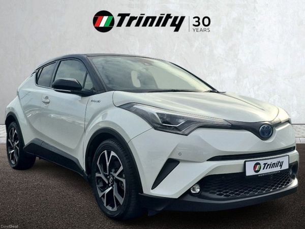 Toyota C-HR SUV, Petrol Hybrid, 2018, White