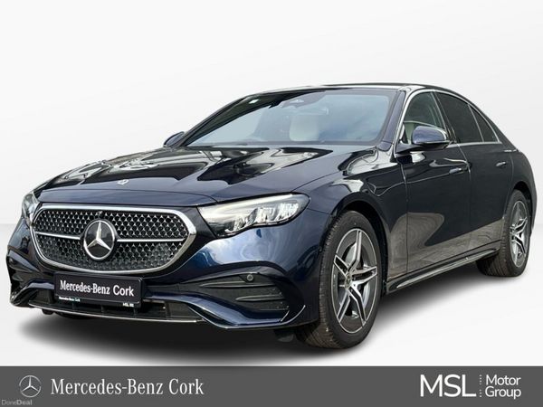 Mercedes-Benz E-Class Saloon, Diesel Hybrid, 2026, Blue