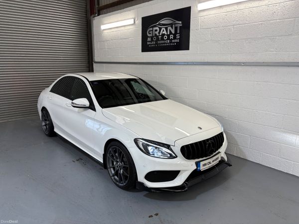 Mercedes-Benz C-Class Saloon, Diesel, 2018, White