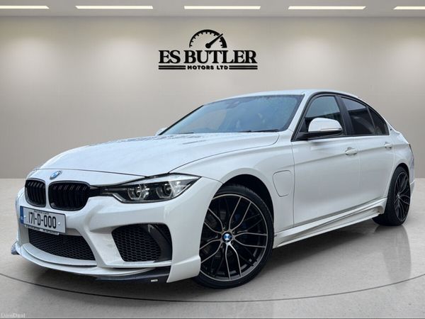 BMW 3-Series Saloon, Petrol Plug-in Hybrid, 2017, White
