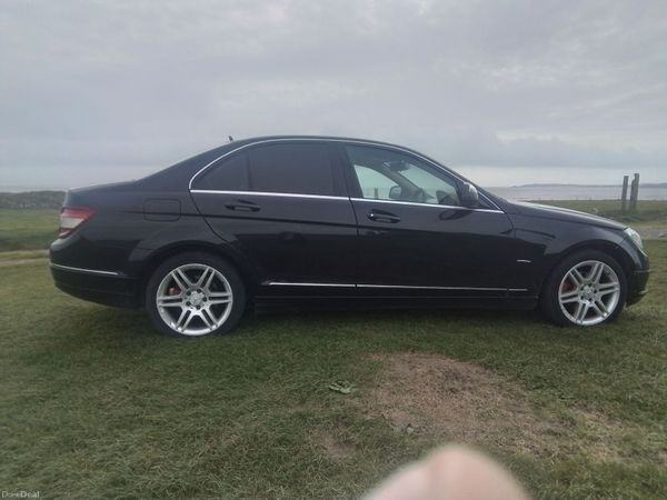Mercedes-Benz C-Class Saloon, Petrol, 2008, Black