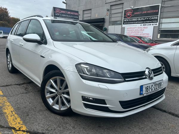 Volkswagen Golf Estate, Petrol, 2016, White