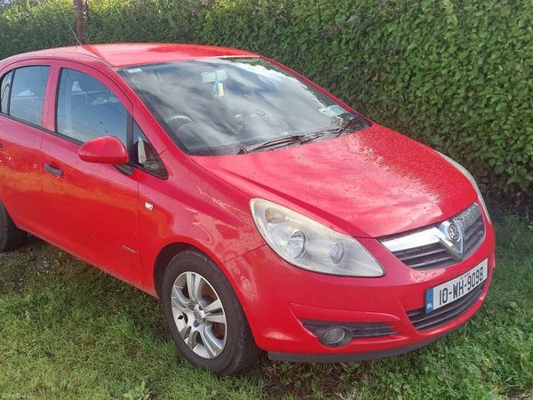 Vauxhall Corsa Hatchback, Petrol, 2010, Red
