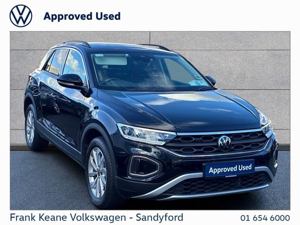 Volkswagen T-Roc SUV, Petrol, 2025, Black