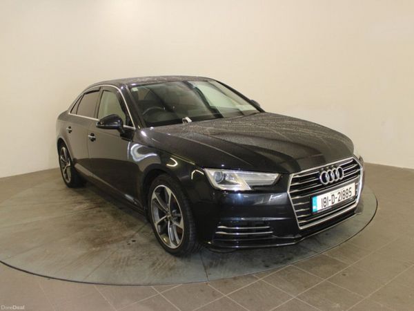Audi A4 Saloon, Diesel, 2018, Blue