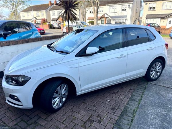 Volkswagen Polo Hatchback, Petrol, 2019, White