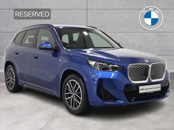 BMW iX1 SUV, Electric, 2024, Blue