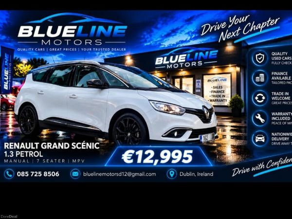 Renault Grand Scenic MPV, Petrol, 2019, White