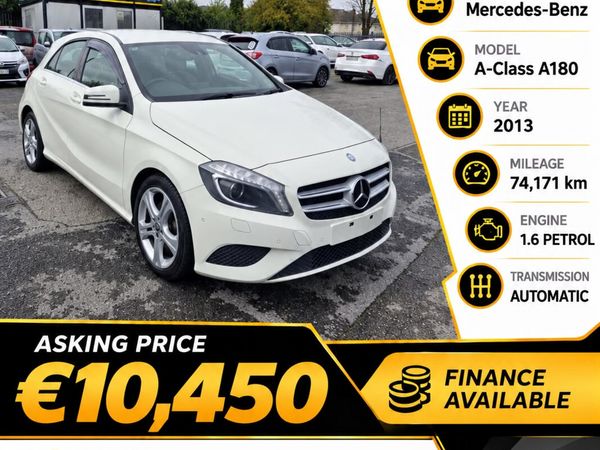 Mercedes-Benz A-Class Hatchback, Petrol, 2013, White