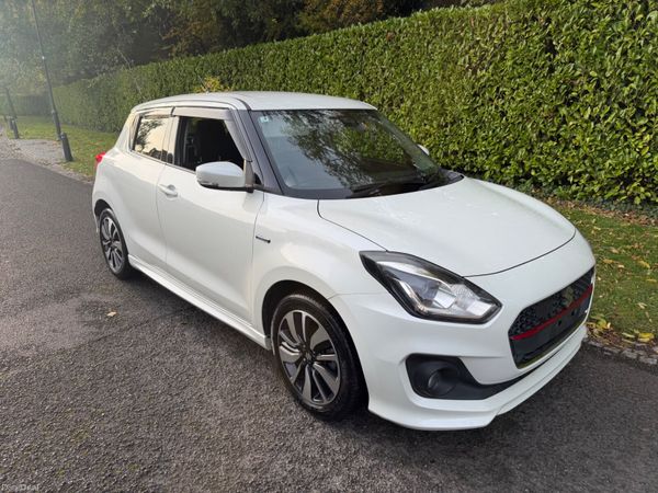 Suzuki Swift Hatchback, Petrol Hybrid, 2019, White