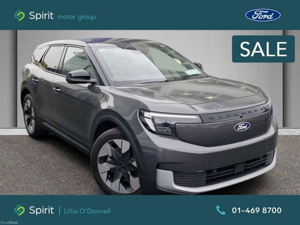 Ford Explorer SUV, Electric, 2027, Grey