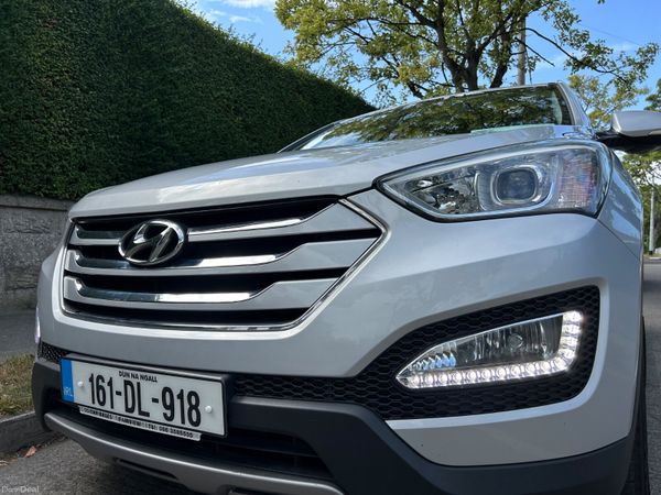 Hyundai Santa Fe SUV, Diesel, 2016, Silver
