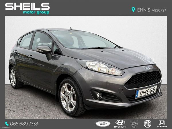 Ford Fiesta Hatchback, Petrol, 2017, Grey