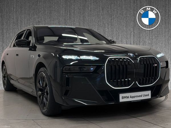 BMW 7-Series Saloon, Petrol Plug-in Hybrid, 2025, Black