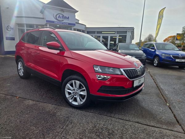 Skoda Karoq Estate, Diesel, 2020, Red
