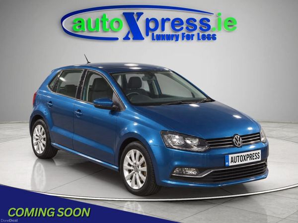 Volkswagen Polo Hatchback, Petrol, 2016, Blue