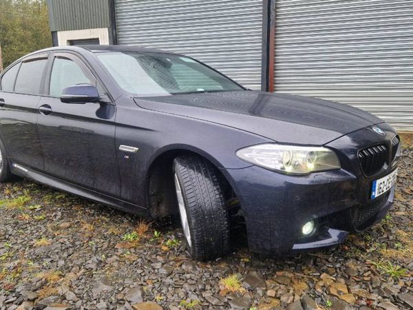 BMW 5-Series Saloon, Diesel, 2016, Black