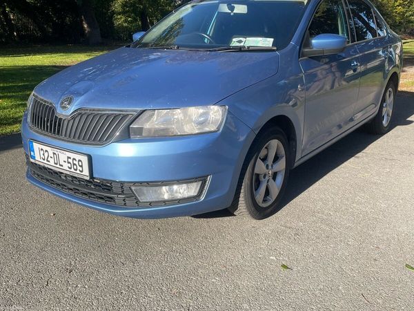 Skoda Rapid Saloon, Diesel, 2013, Blue