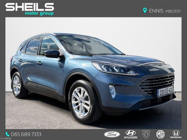 Ford Kuga SUV, Petrol Plug-in Hybrid, 2023, Blue